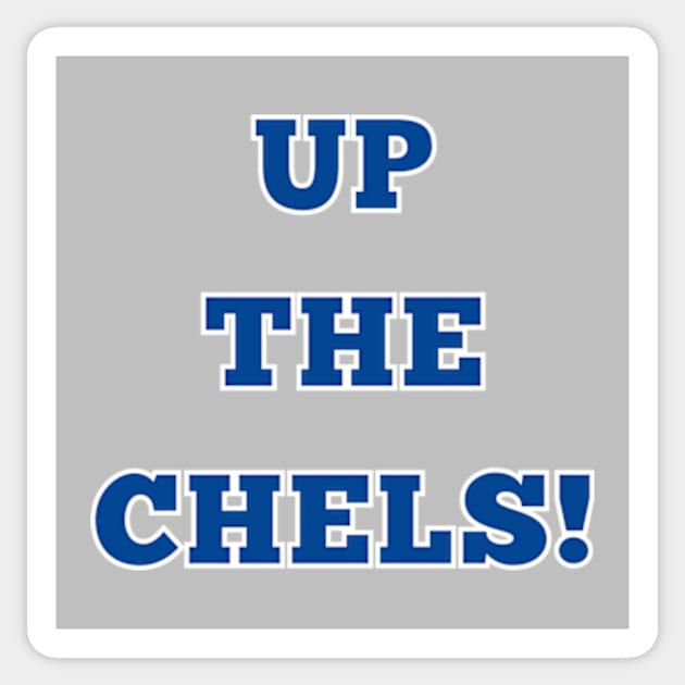 Up the Chels! Chelsea Football Club Sticker by Shine Threads